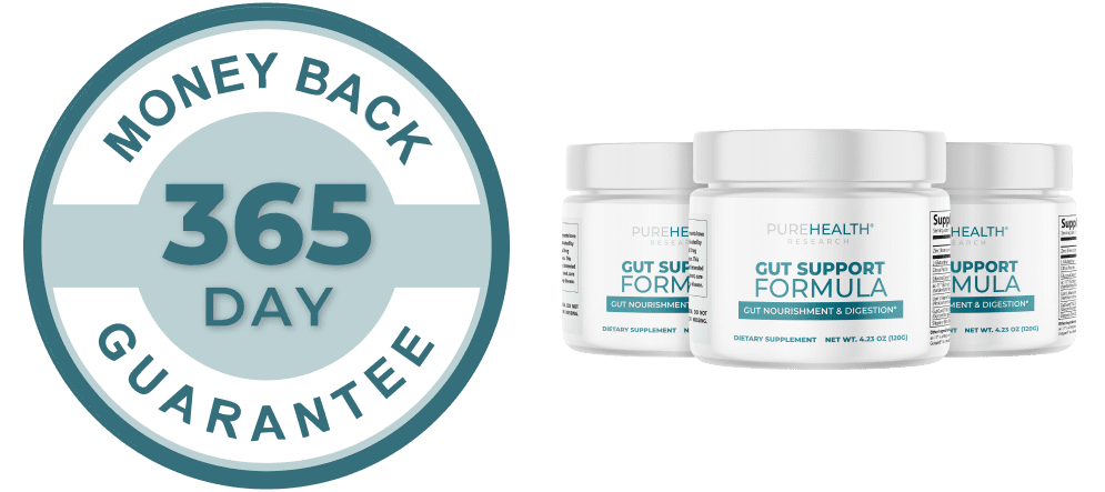 Gut Support Formula bottles